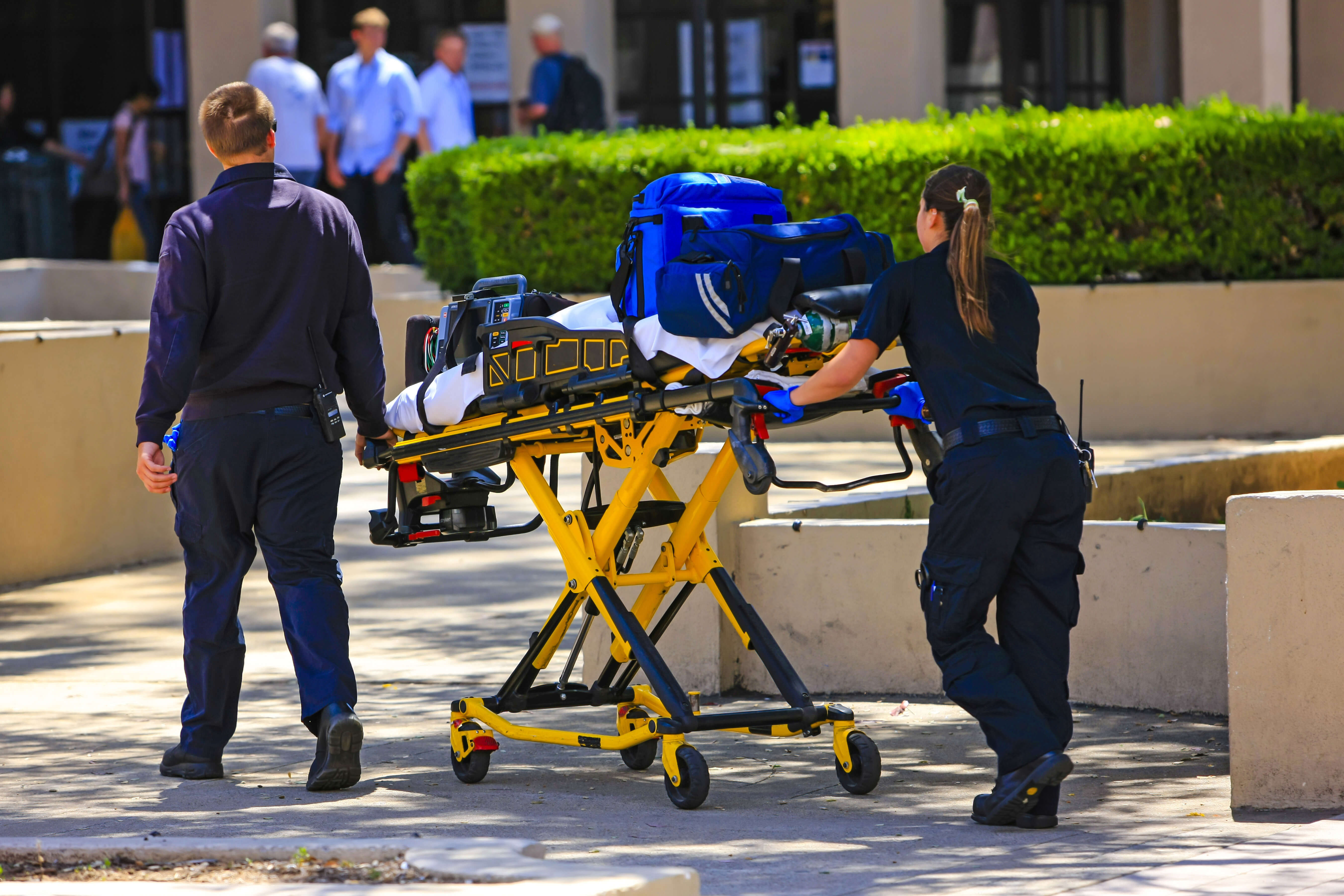 Emergency responders during an incident response